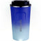 Vacuum Cup Stainless Steel Temperature Display Coffee Flask - Blue